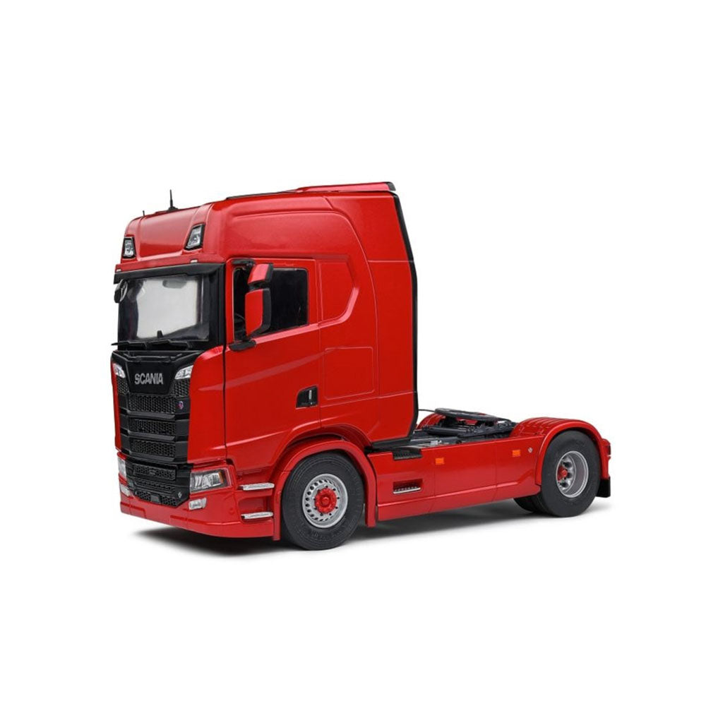 Solido 1:24 Scale Scania 580S Highline Spicy Red Semi Truck Diecast Toy