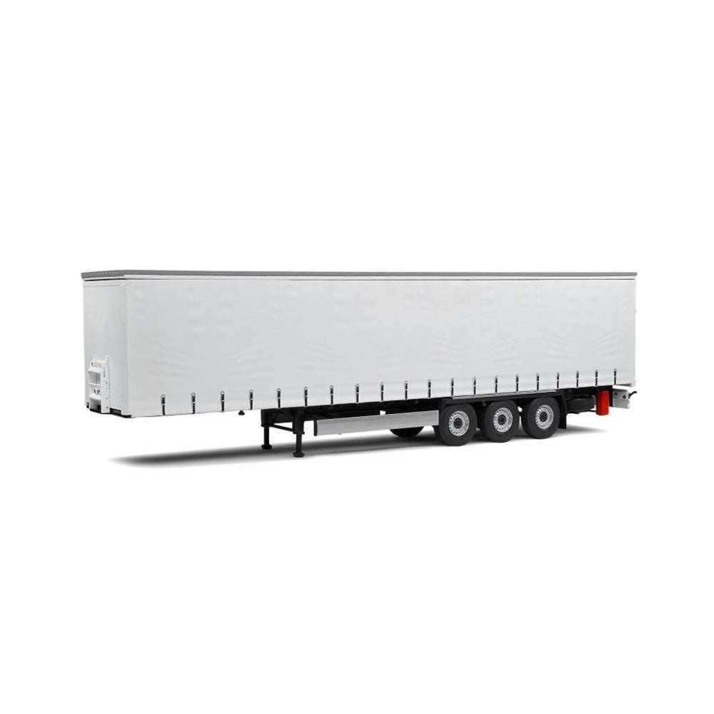 Solido 1:24 Scale Semi Truck Canvas Trailer White Diecast Metal Model Toy