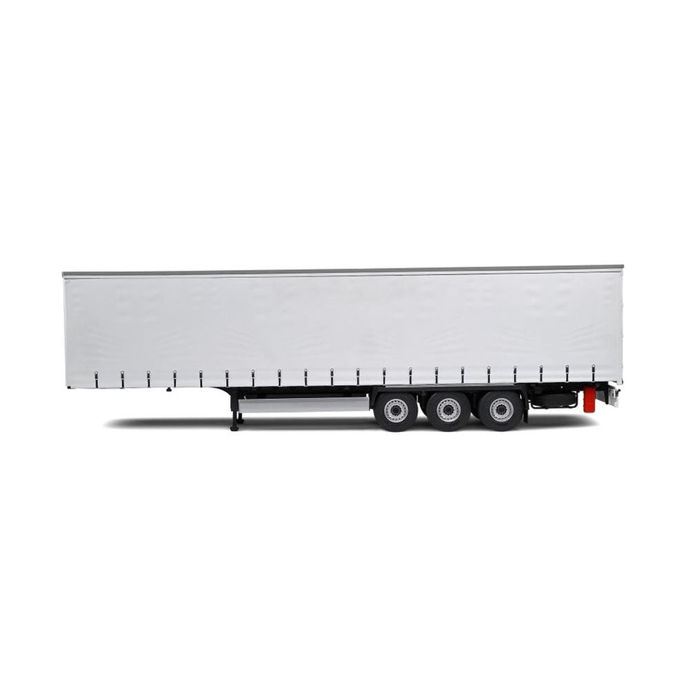 Solido 1:24 Scale Semi Truck Canvas Trailer White Diecast Metal Model Toy