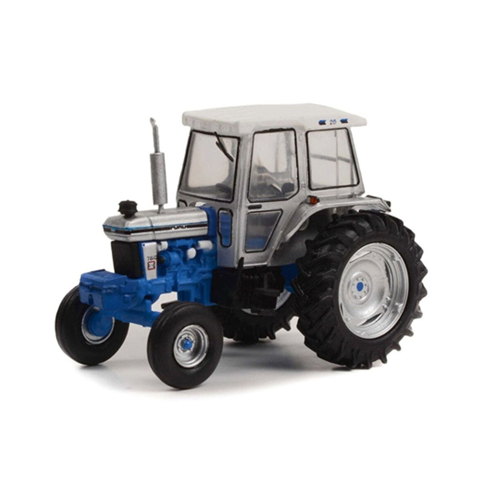 Greenlight 1:64 Down ON The Farm 1989 Ford 7610 Silver Jubilee Tractor Toy Model