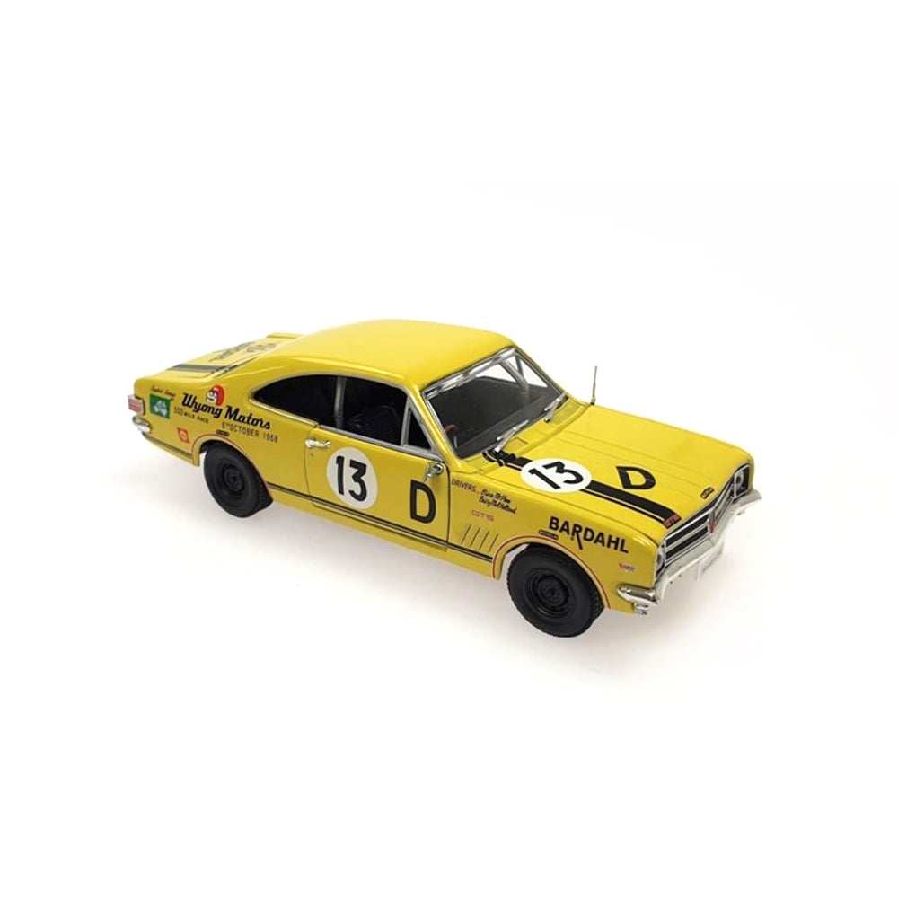 DDA 1:32 Scale Holden HK Monaro GTS 327 #13 Yellow Racing Diecast Model