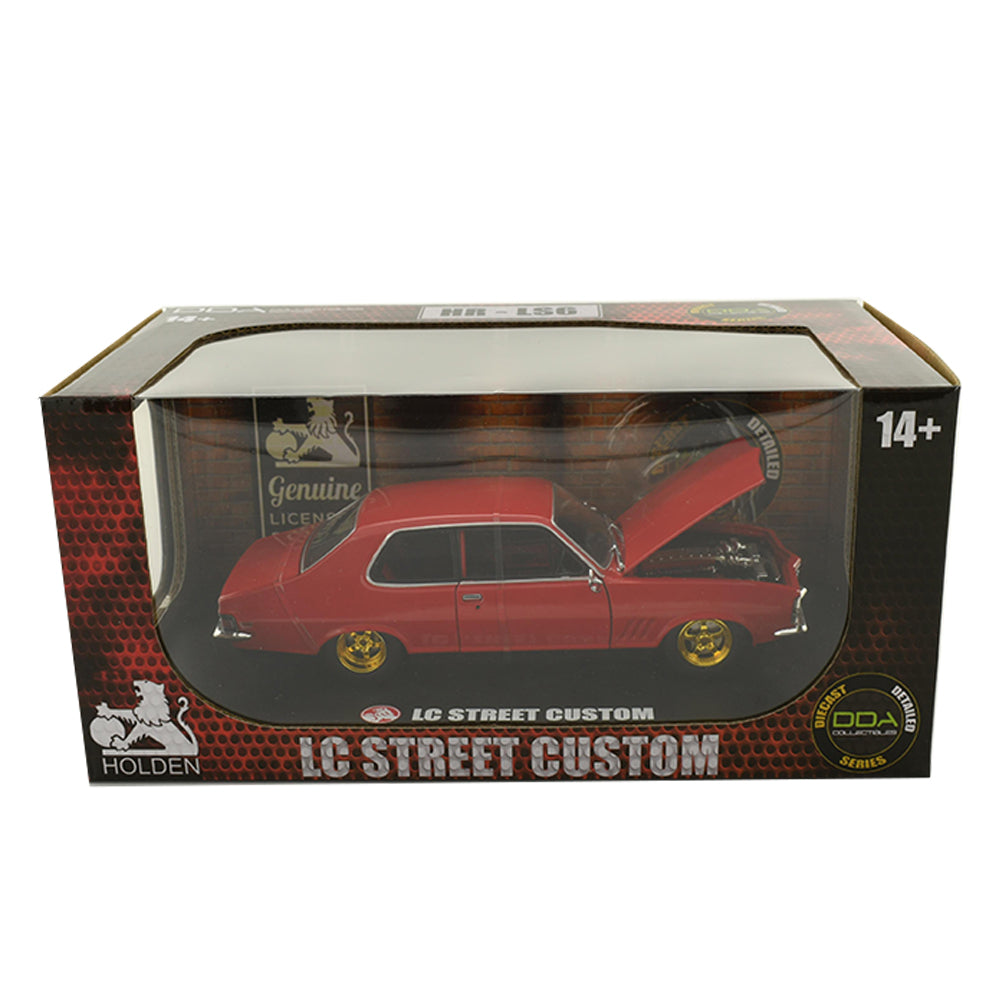DDA 1:24 Scale Holden LC Street Custom Torana LS6 Turbo Chase Golden Wheels Car Model