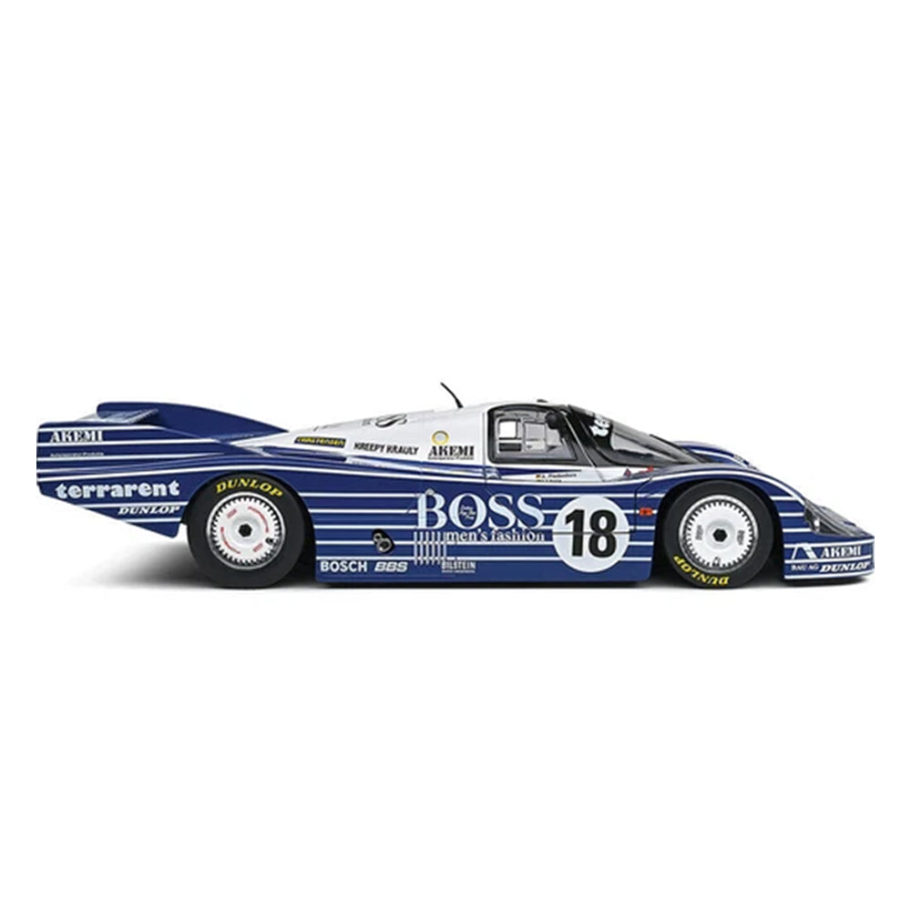 Solido 1:18 Scale 1983 Porsche 956LH #18 Laessig Plankerhorn Wilson 24Hr LeMans Car