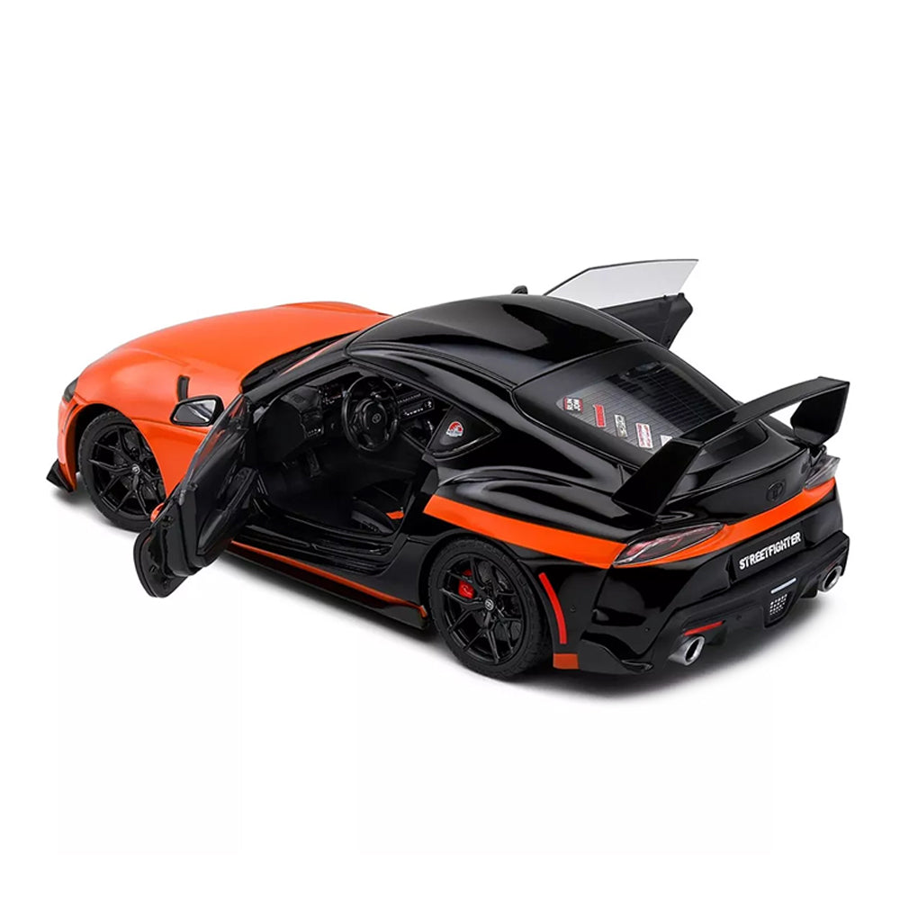Solido 1:18 Scale 2024 Toyota GR Supra Orange Diecast Vehicle