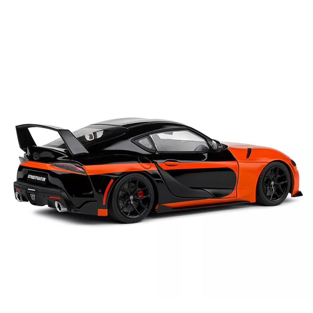 Solido 1:18 Scale 2024 Toyota GR Supra Orange Diecast Vehicle
