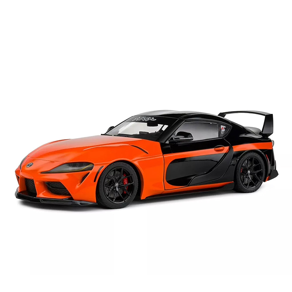 Solido 1:18 Scale 2024 Toyota GR Supra Orange Diecast Vehicle