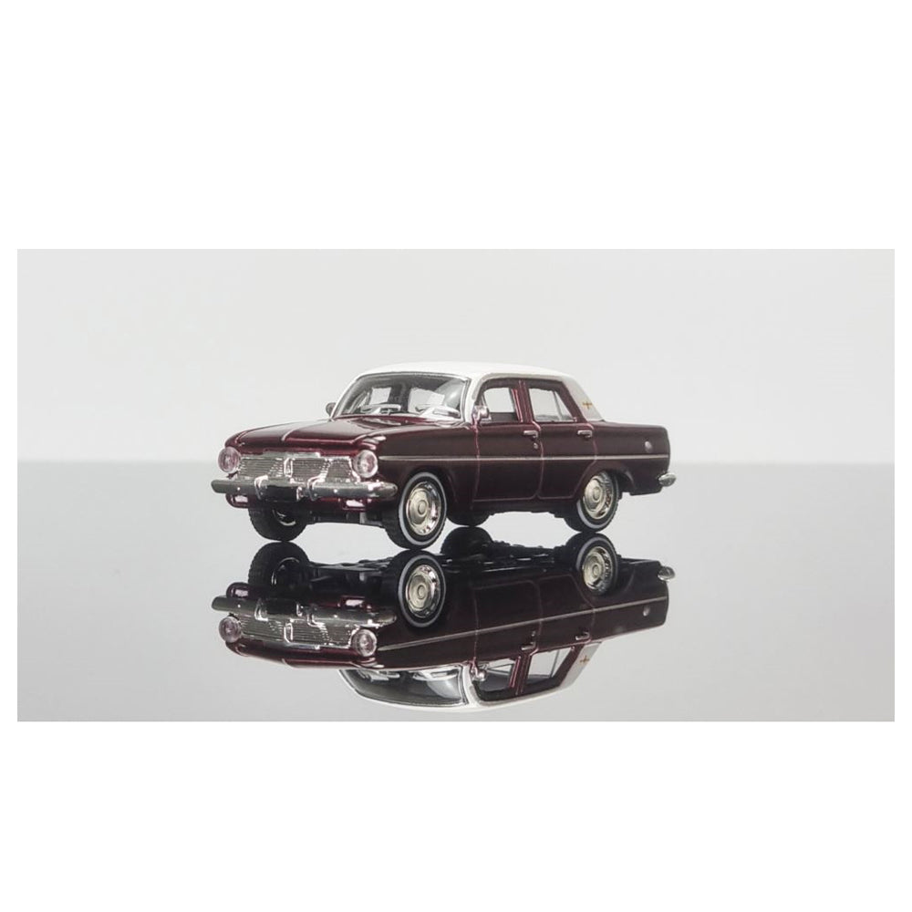 DDA 1:64 Scale 1964 Holden EH Premier Maroon Diecast Vehicle Model Toy