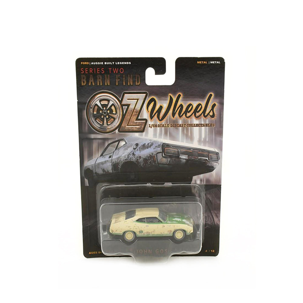 DDA 1:64 Scale Oz Wheels Ford XB John Goss Falcon Barn Find Series 2 Diecast Car