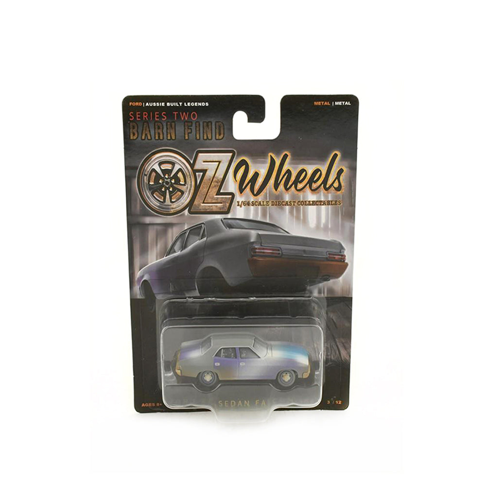 DDA 1:64 Scale Oz Wheels Ford XC Sedan Falcon 500 Barn Find Series 2 Diecast Car