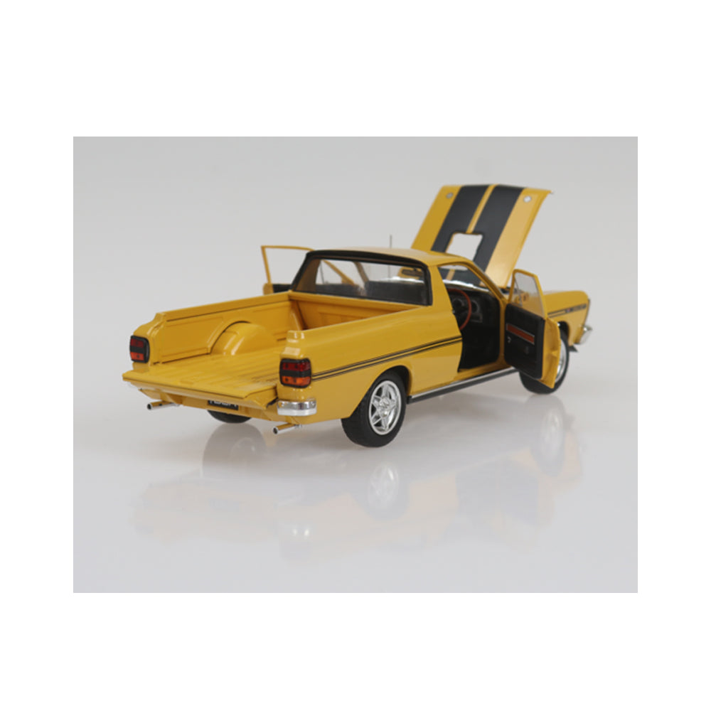 DDA 1:24 Scale 1971 XY GTHO Ford Falcon Ute 351 T-Bar Auto Yellow Ochre Model