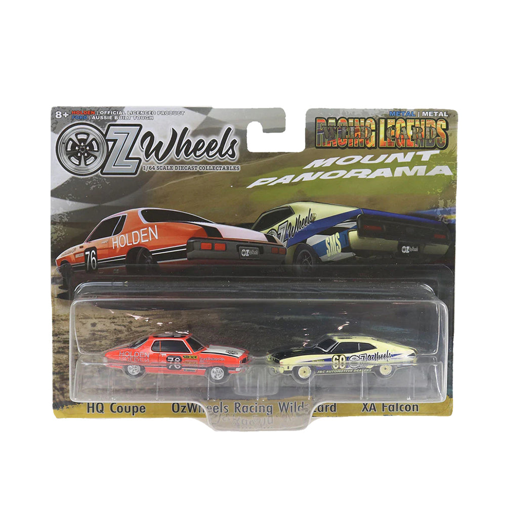 DDA 1:64 Scale OzWheels Racing Wild Card HQ Coupe & XA Falcon Racing Legends Set