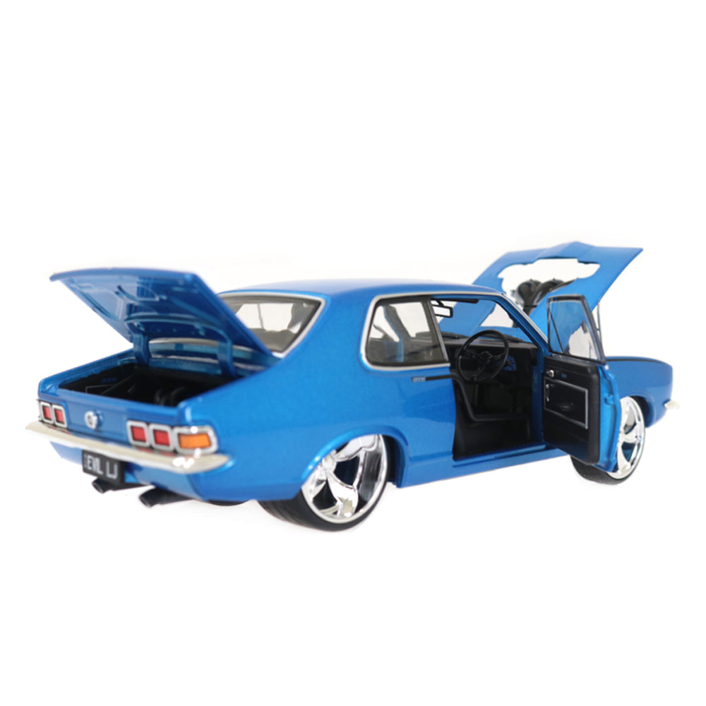 DDA 1:24 Scale Evil LJ Torana Blue Car Model Replica