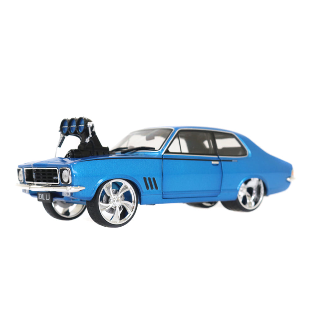 DDA 1:24 Scale Evil LJ Torana Blue Car Model Replica