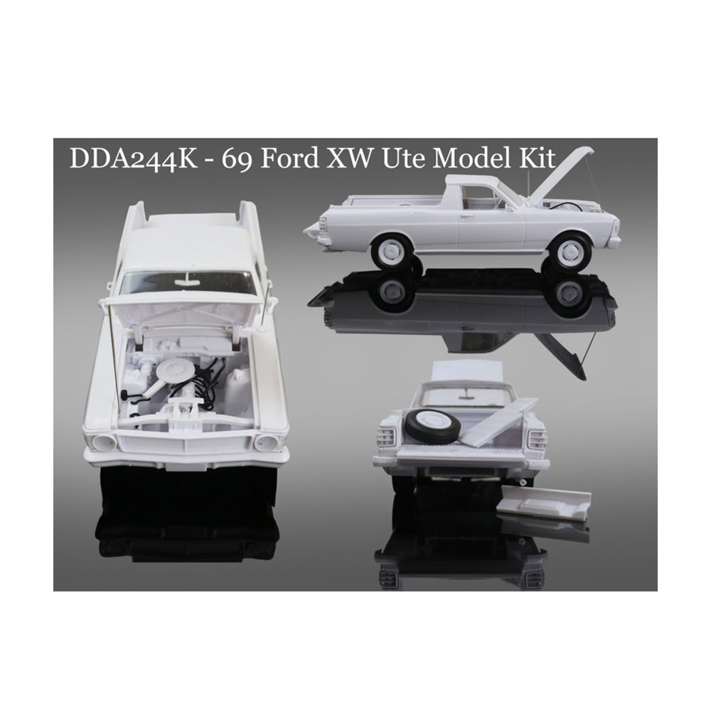 DDA 1:24 Scale XW Standard Ford Ute Plastic Model Assembly Kit