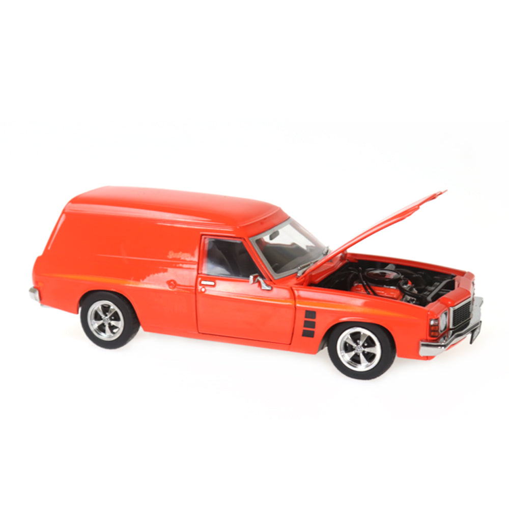 DDA 1:24 Scale 1975 Holden HJ Sandman Panel Van Mandarin Red Model Collectible