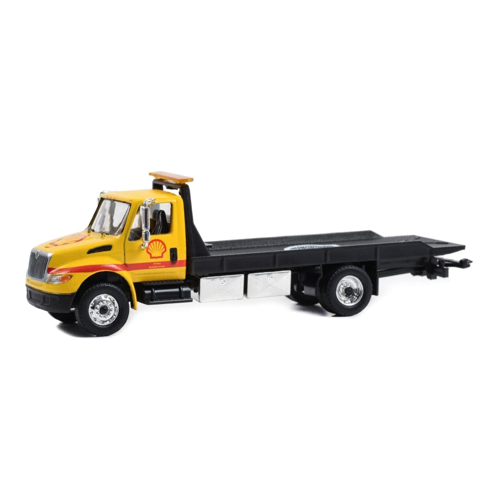 Greenlight 1:64 Scale Shell International Durastar 4400 Flatbed Truck Diecast Model