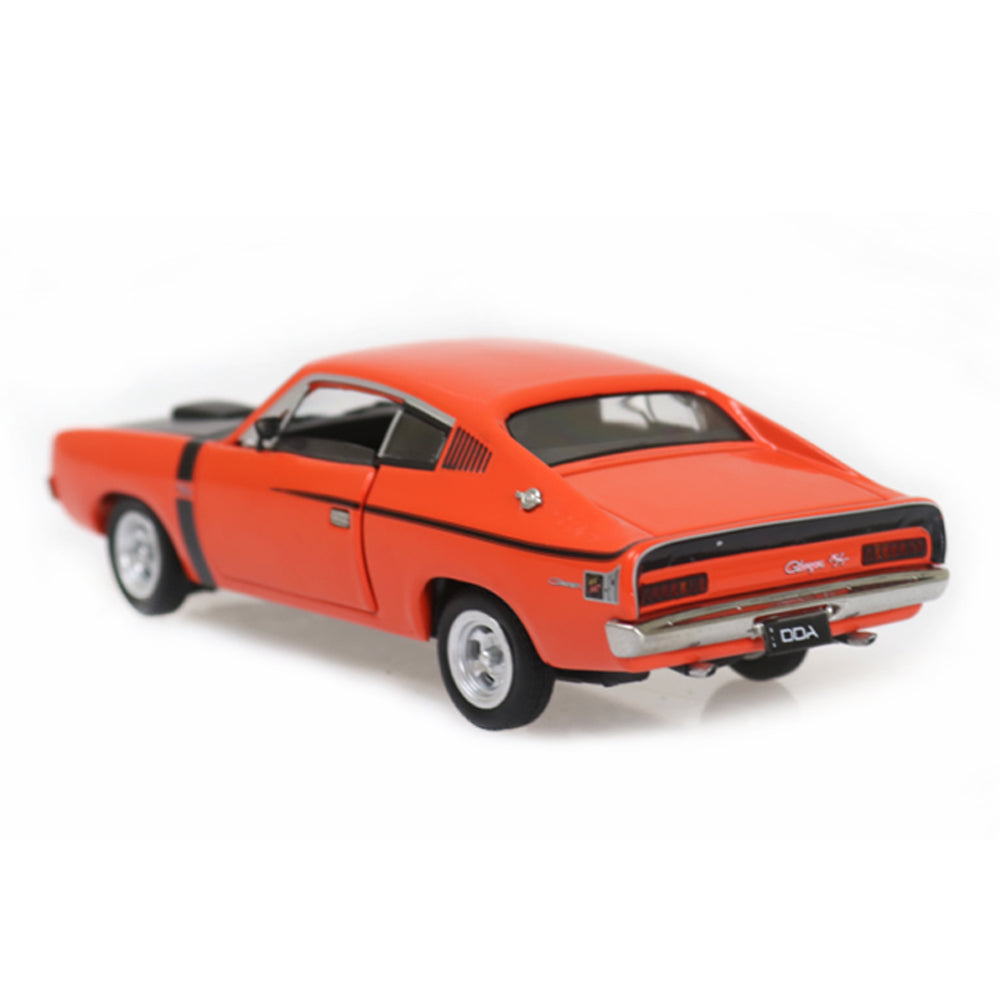 DDA 1:32 Scale Orange E38 Valiant Charger Diecast Car Replica