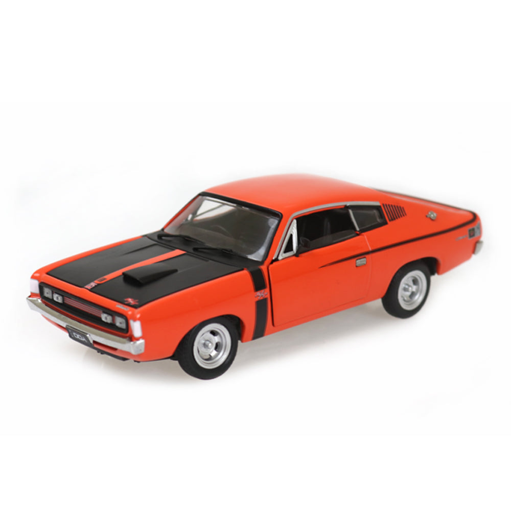 DDA 1:32 Scale Orange E38 Valiant Charger Diecast Car Replica