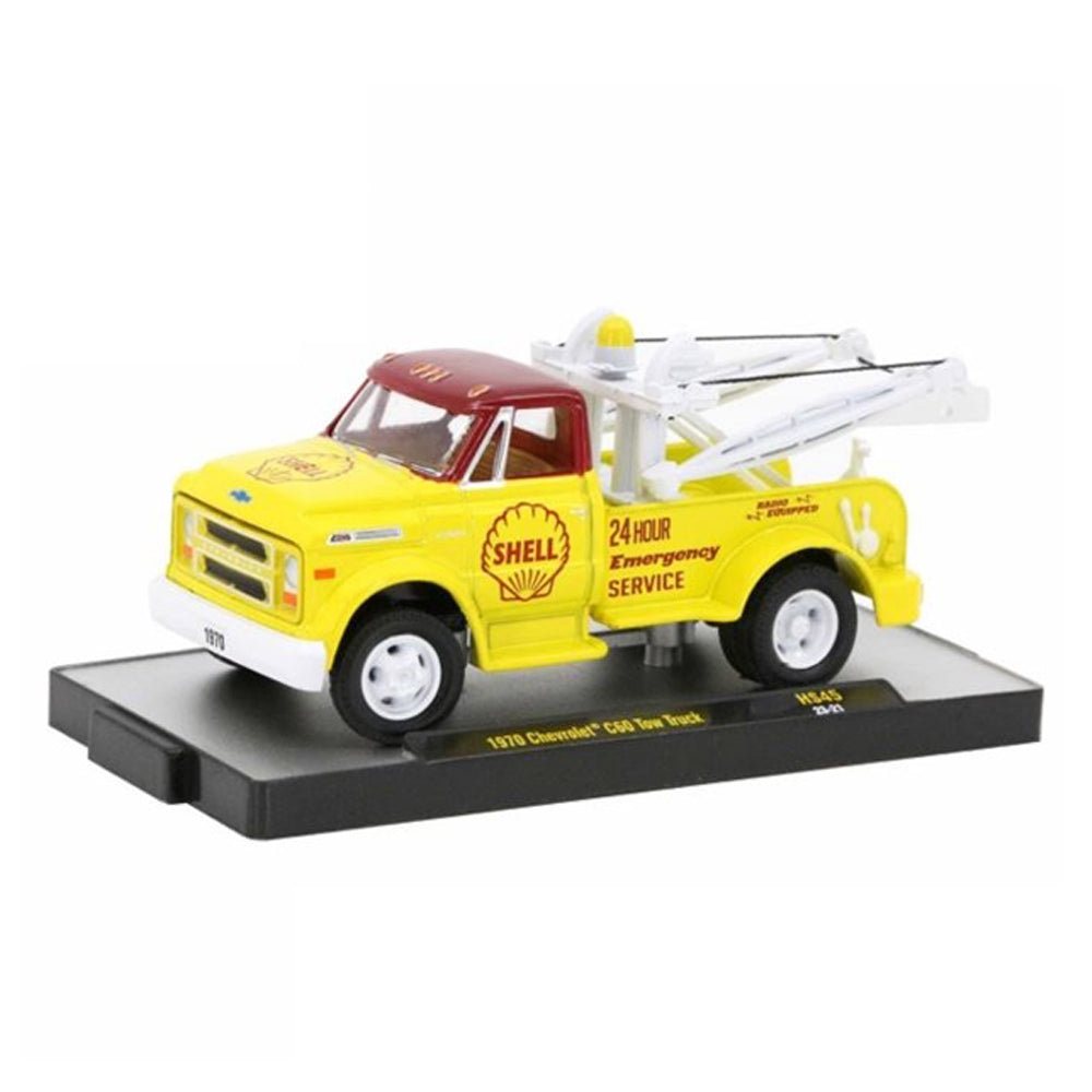 M2 Machines 1:64 Scale 1970 Chevrolet C60 Tow Truck Shell Diecast Vehicle