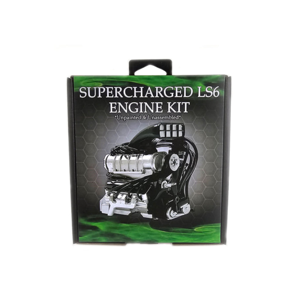DDA 1:24 Scale Supercharged LS6 Engine Kit For A9X/LX SS Torana Plastic Kits