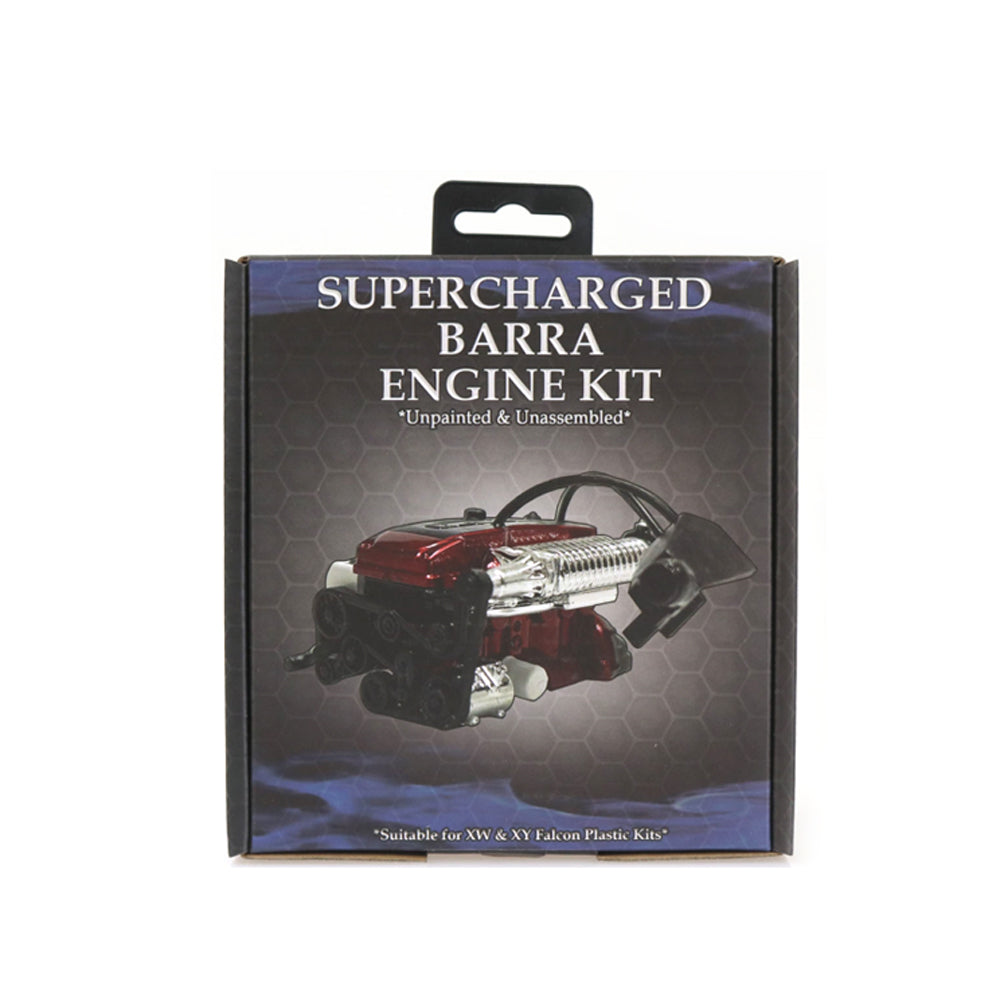 DDA 1:24 Scale Ford XW/XY 6 Cylinder Supercharged Barra Engine Plastic Kit