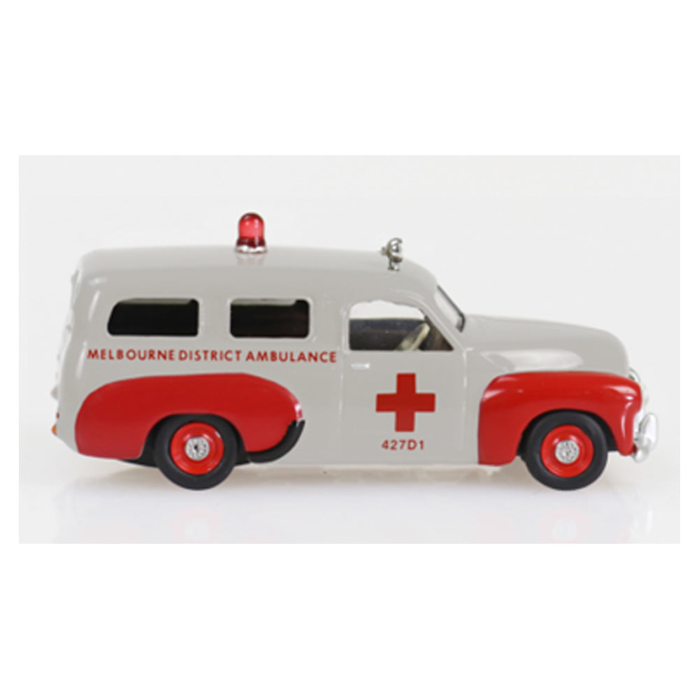 DDA 1:64 Scale 1955 FX Holden Ambulance Melbourne District Car Model