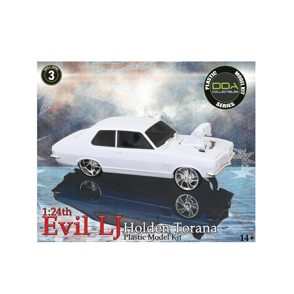 DDA 1:24 Scale Evil LJ Holden Torana Model Plastic Assembly Kit