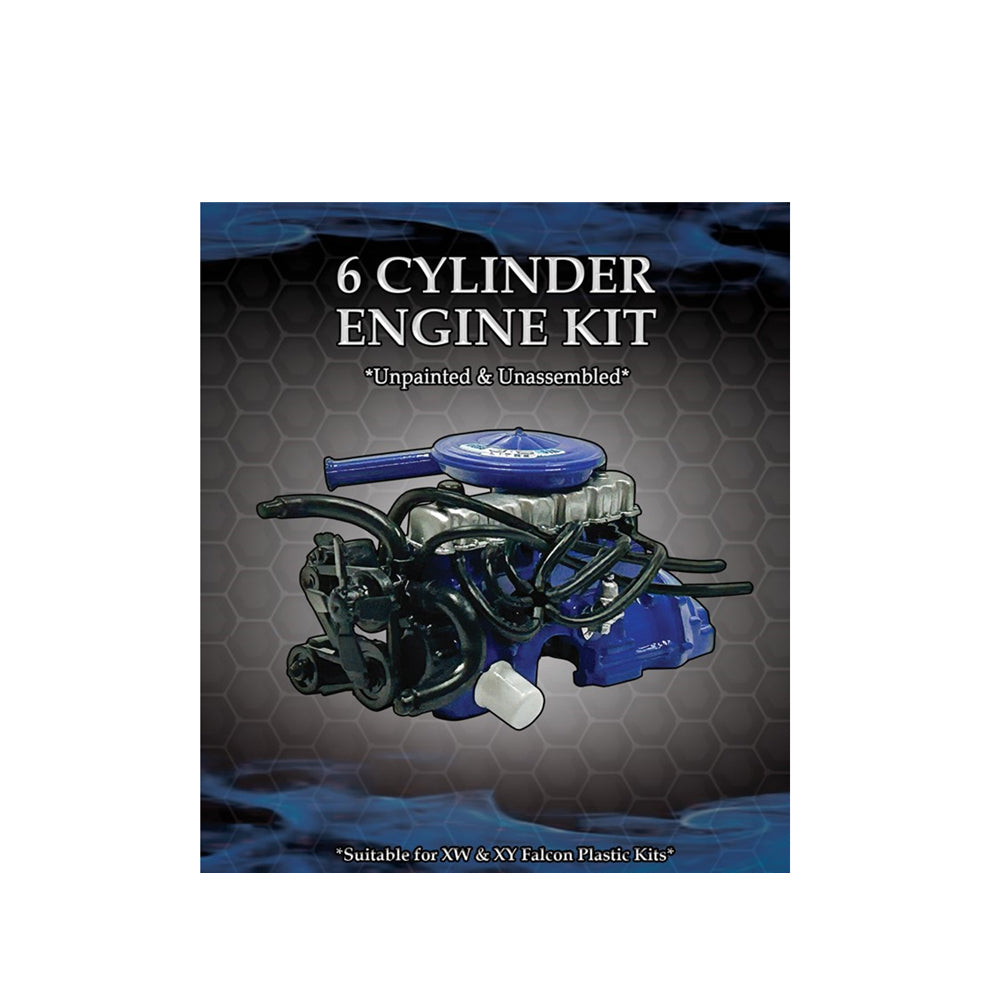 DDA 1:24 Scale Ford XW/XY 6 Cylinder Engine Plastic Accessory Kit For Model Car