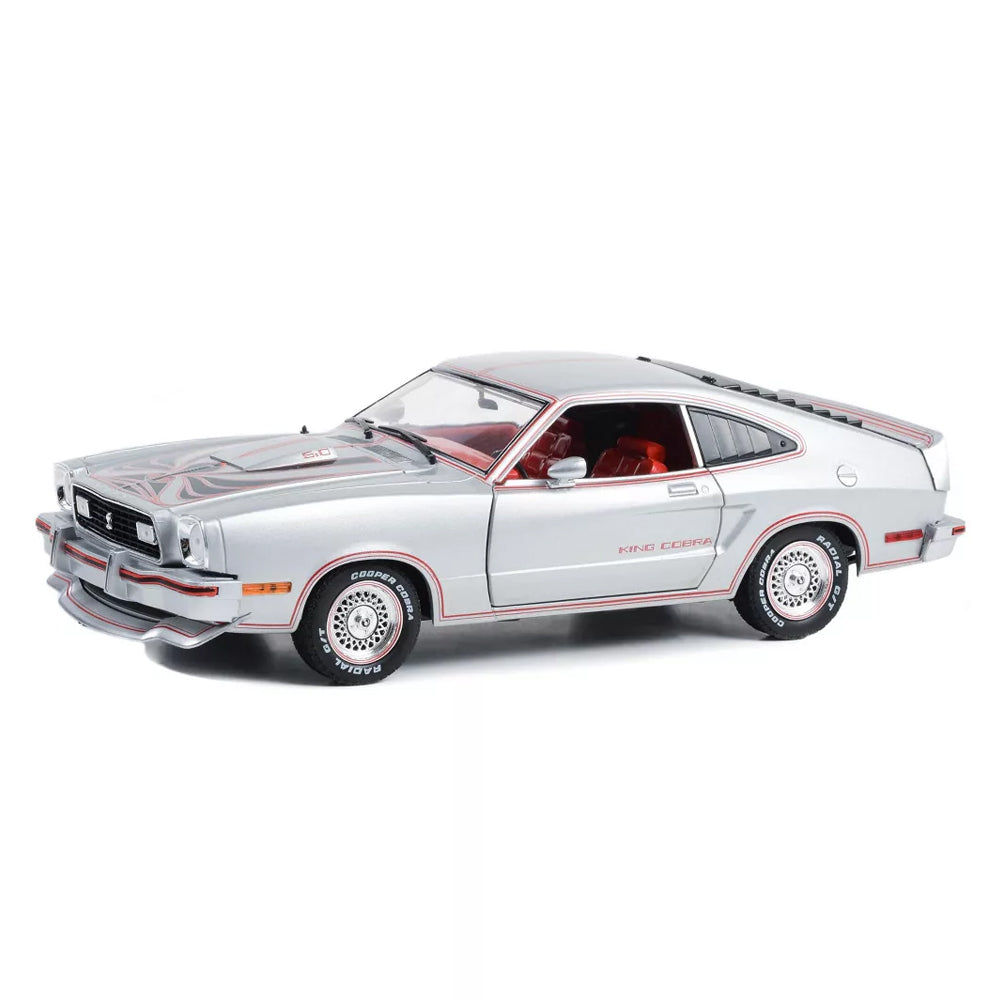 Greenlight 1:18 Scale 1978 Ford Mustang II King Cobra Diecast Model Car