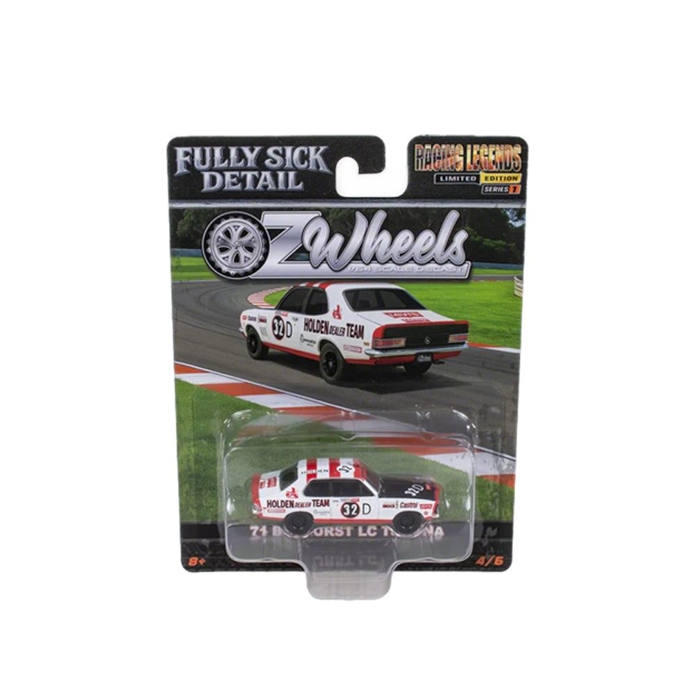OZ Wheels 1:64 FSD1 Racing Legends  1971 Bathurst LC Torana #32D Car Model