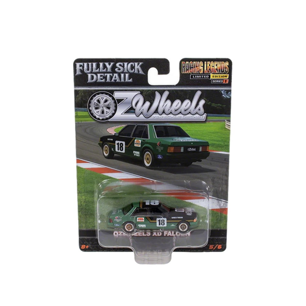 OZ Wheels 1:64 Scale FSD1 Racing Legends Ford #18 XD Falcon Car Model