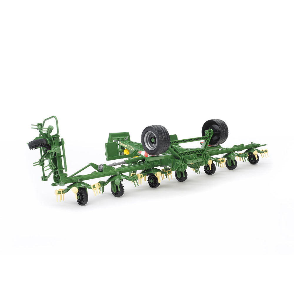 Bruder 1:16 Scale Krone Trailed Rotary Tedder With Running Gear KWT 8.82 Model Toy