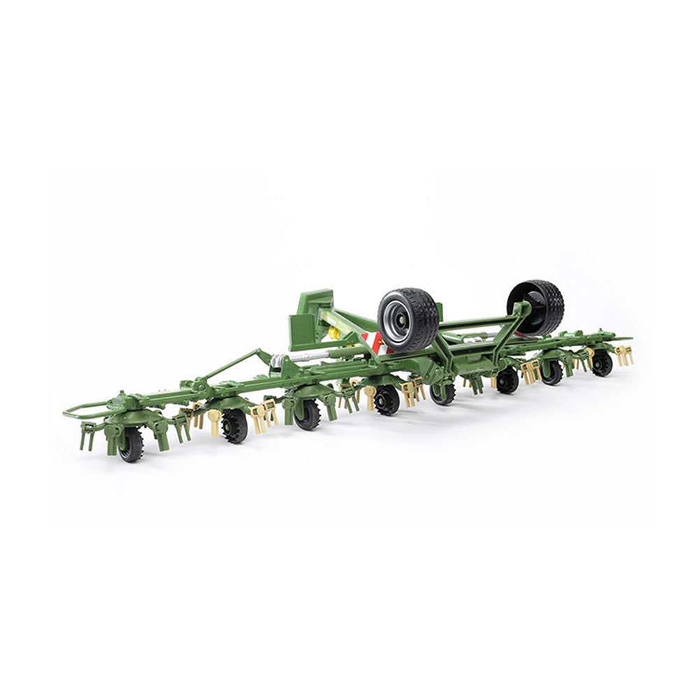 Bruder 1:16 Scale Krone Trailed Rotary Tedder With Running Gear KWT 8.82 Model Toy