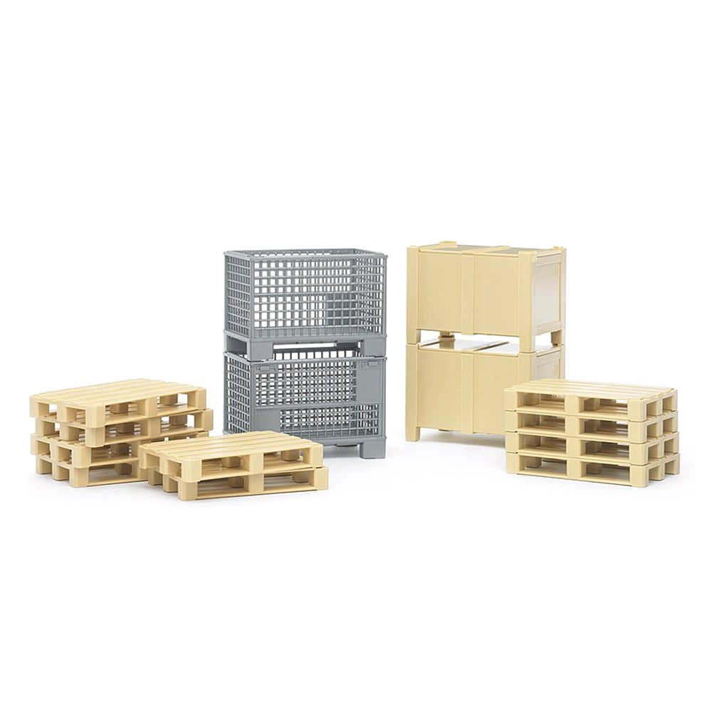 Bruder 1:16 Scale Logistics Set Accessories For Logistics Vehicles Toy Model