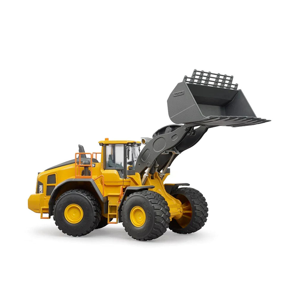 Bruder 1:16 Scale Volvo Wheeled Front End Loader L260H Yellow Black Model Toy