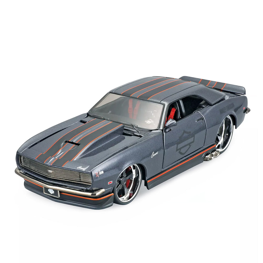 Maisto 1:24 Scale 1968 Chevrolet Camaro Z-28 Dark Grey Diecast Vehicle