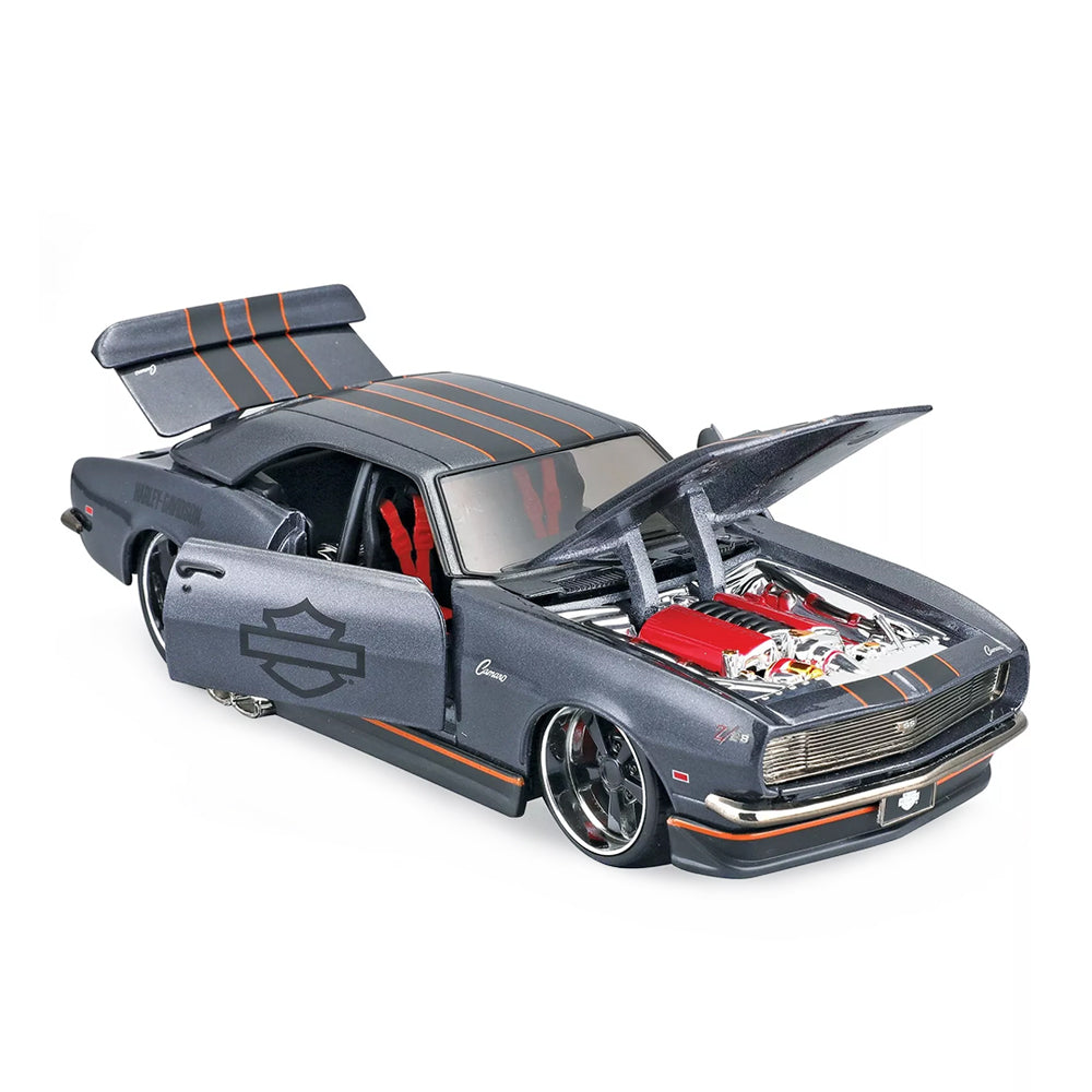 Maisto 1:24 Scale 1968 Chevrolet Camaro Z-28 Dark Grey Diecast Vehicle