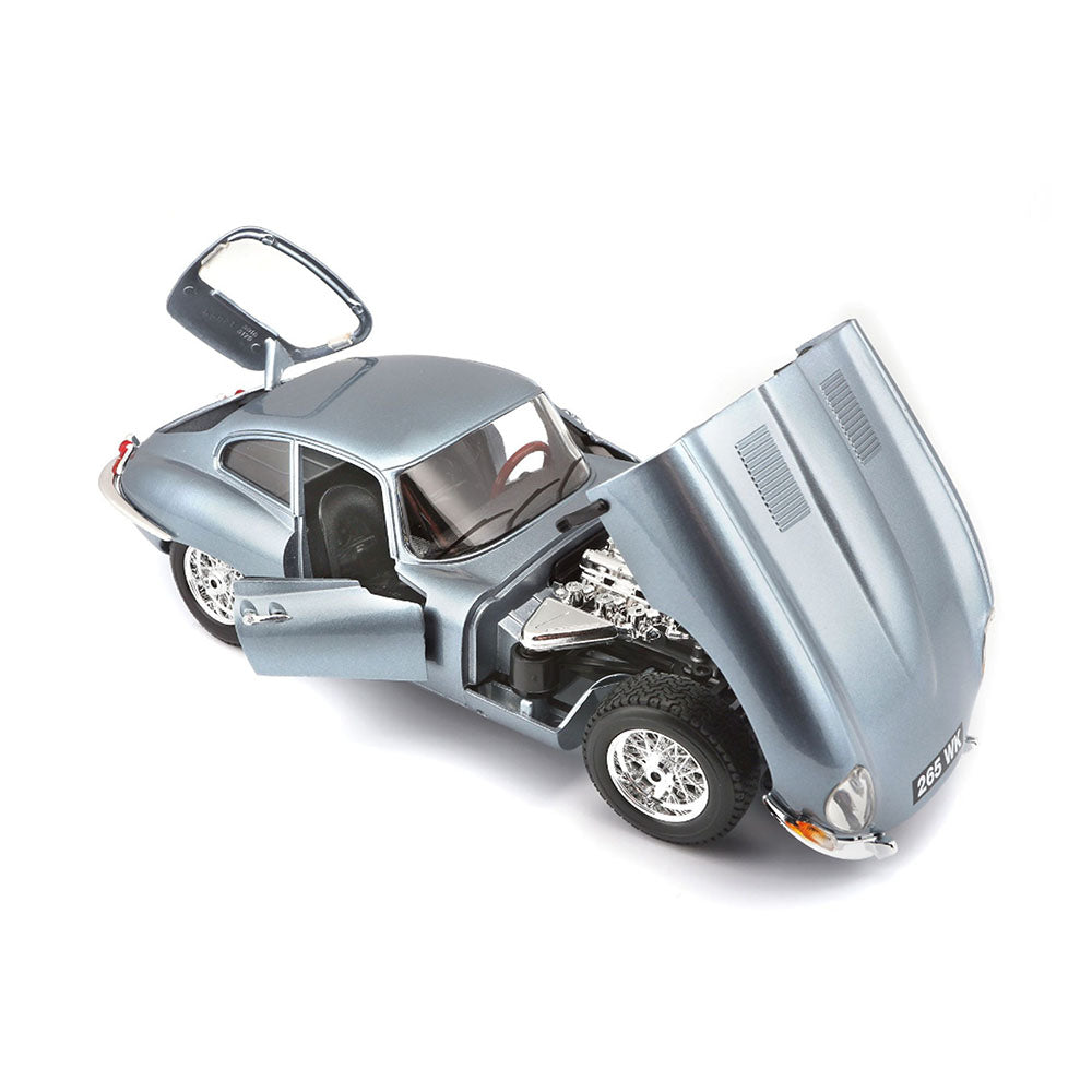 Bburago 1:18 Scale 1963 Jaguar E Type Coupe Diecast Model Car Kids Toy Gift
