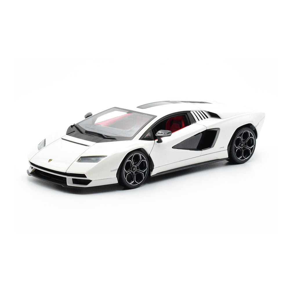Maisto 1:18 Scale 2021 Lamborghini Countach LPI 800-4 White Diecast Model Car