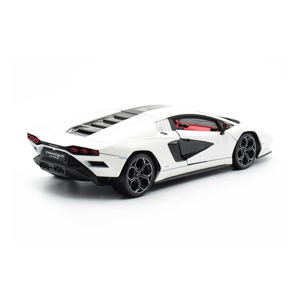 Maisto 1:18 Scale 2021 Lamborghini Countach LPI 800-4 White Diecast Model Car
