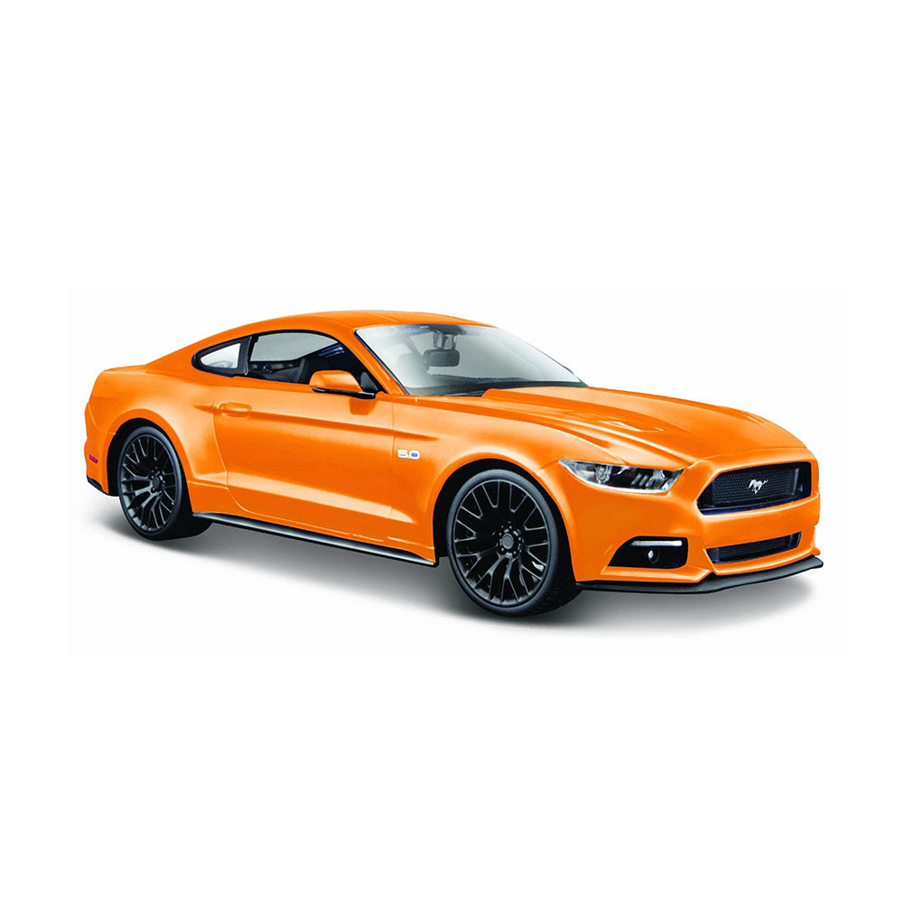 Maisto 1:24 Scale 2015 Ford Mustang Coupe Orange Diecast Toy Model Replicas