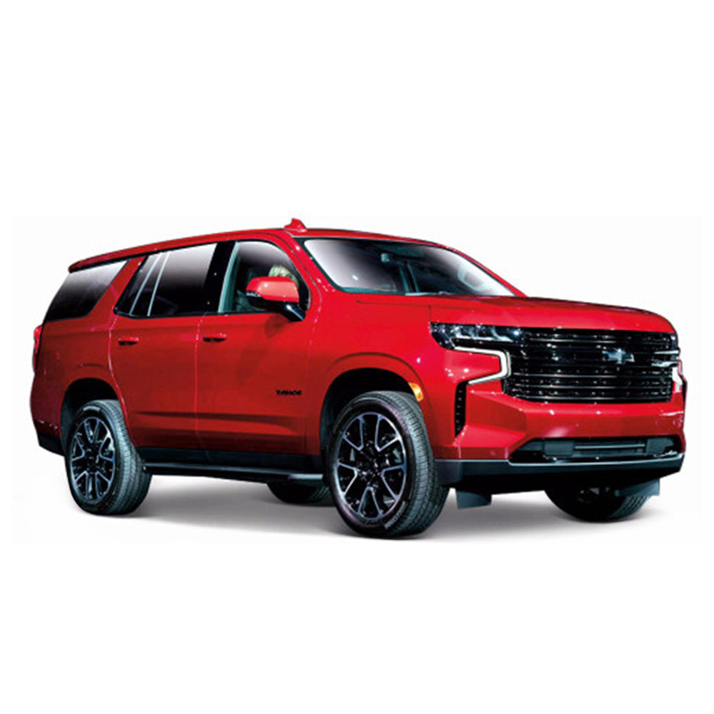 Maisto 1:24 Scale 2021 Chevrolet Tahoe With Sunroof Red Diecast Car Model