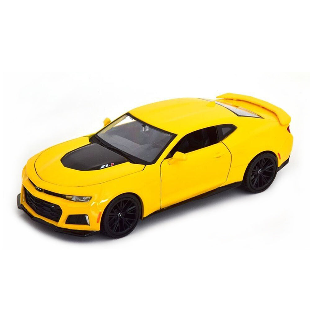 Maisto 1:24 Scale 2017 Chevrolet Camaro ZL-1 Yellow Diecast Car Model