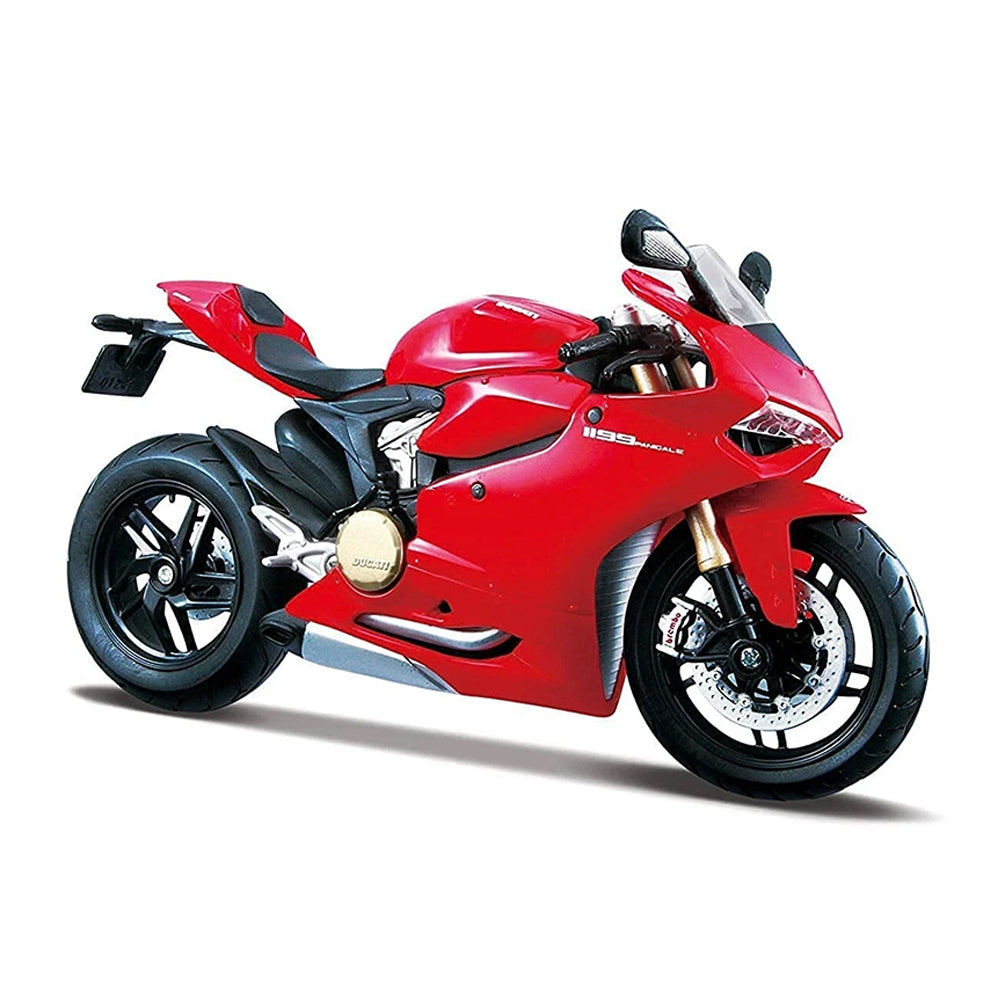 Maisto 1:18 Scale Ducati 1199 Panigale Motorcycle Red Model Collectible