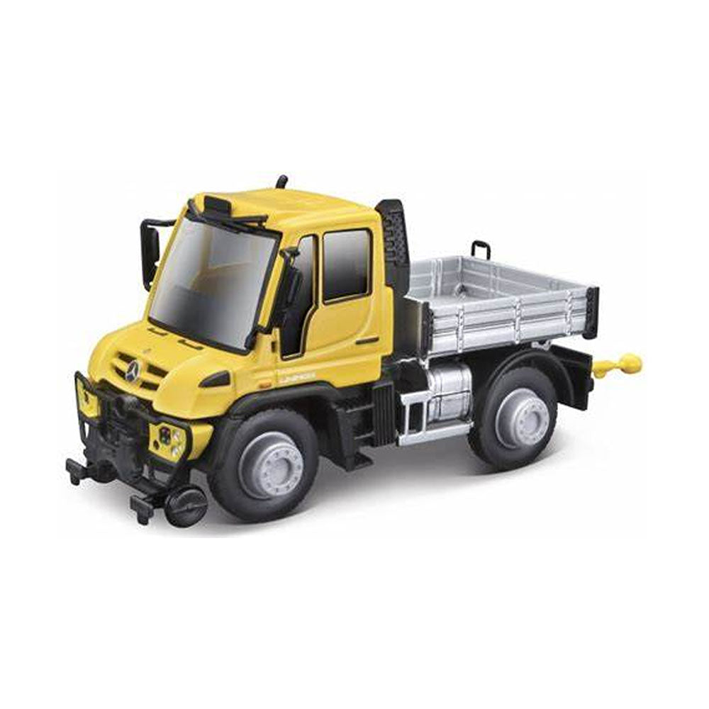 Maisto 4.5" Mercedes Benz Unimog U423 Road Rail Carrier Diecast Toy Model