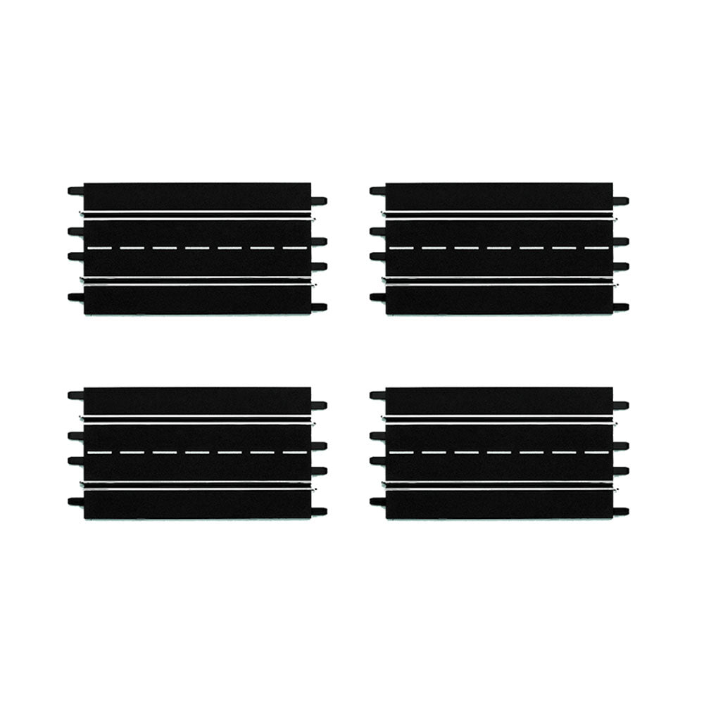Carrera 20509 4 Pieces Standard Straight Track Expansion Pack For 1:24 Slot Car
