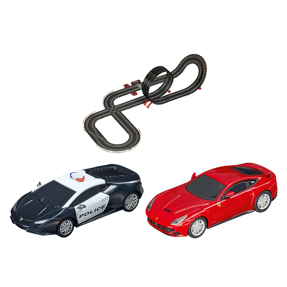 Carrera GO!!! Speed 'n' Chase Police 5.3 Metre Track High Speed Slot Car Set