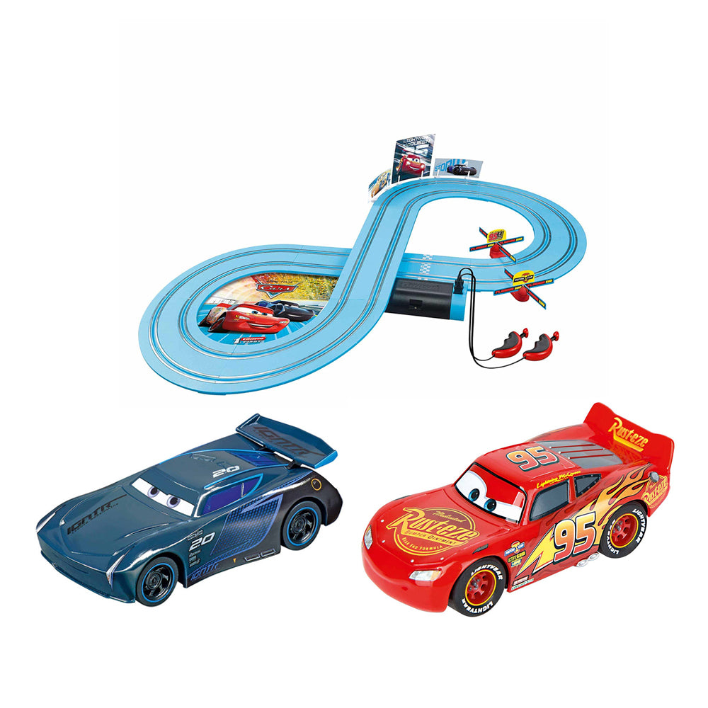Carrera 1st First Disney Pixar Cars Power Duel McQueen Slot Car Model Set