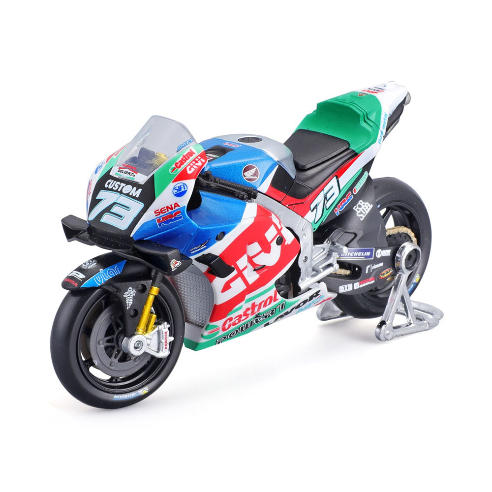 Maisto 1:18 Scale Moto GP 2021 LCR Honda #73 Alex Marquez Diecast Motorcycle Model