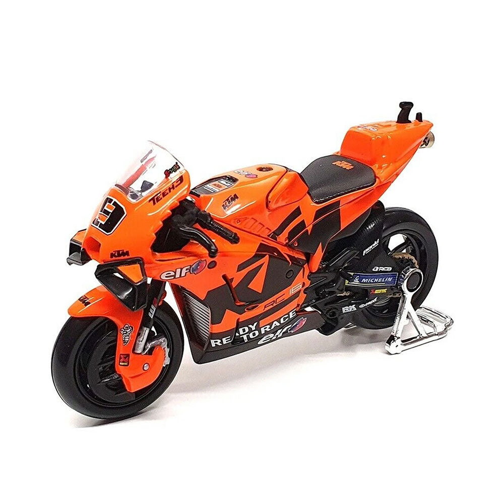 Maisto 1:18 Scale Moto GP 2021 Tech3 KTM Factory Racing #9 Petrucci Diecast Toy Model